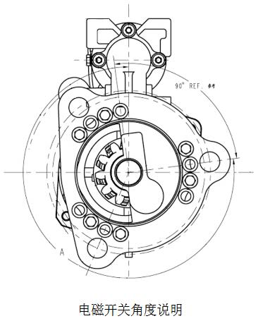 重慶康明斯K系列減速起動機