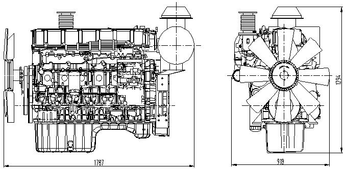 上柴發電機SC12E460D2技術參數