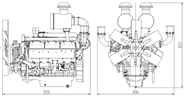 上柴發電機SC27G830D2技術參數