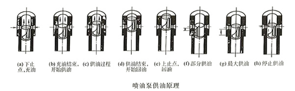 柴油發電機噴油泵供油原理